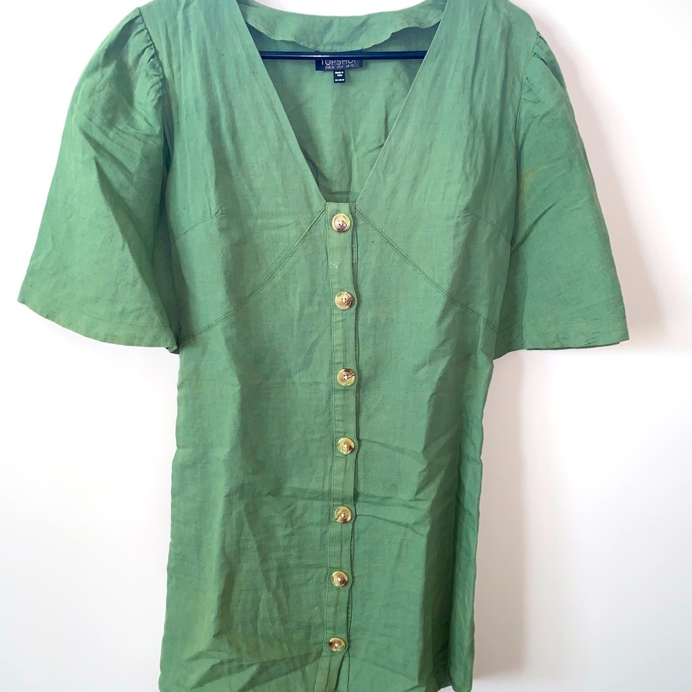 Top Shop Button Up Dress